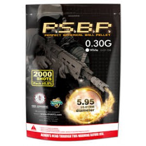 G&G Шары для страйкбола 0,3г (2000 шт), серые 0,6 кг.